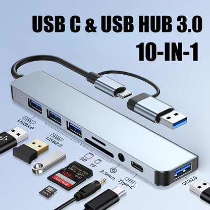 ProLink 8-in-1 USB-C Docking Station Hub