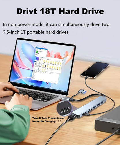 ProLink 8-in-1 USB-C Docking Station Hub