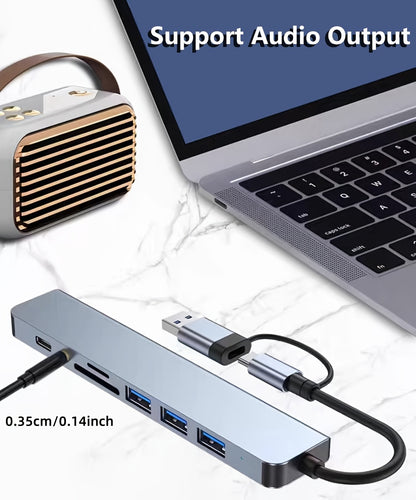 ProLink 8-in-1 USB-C Docking Station Hub