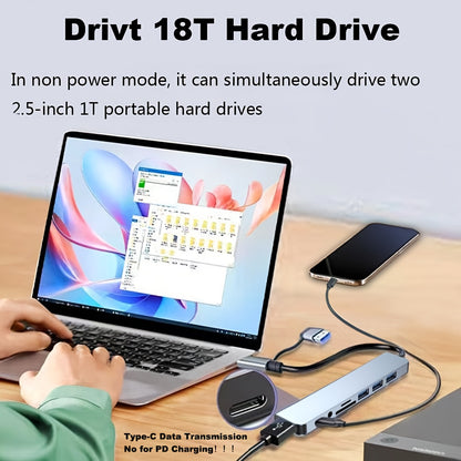 ProLink 8-in-1 USB-C Docking Station Hub