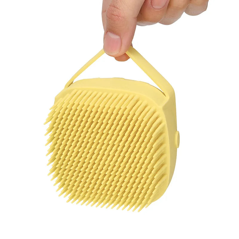 Shampoo Silicone Brush - Grooming Bath for Dogs and Cats