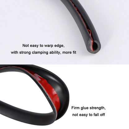 Car Door Edge Protector Strip - U-Shape Rubber Guard